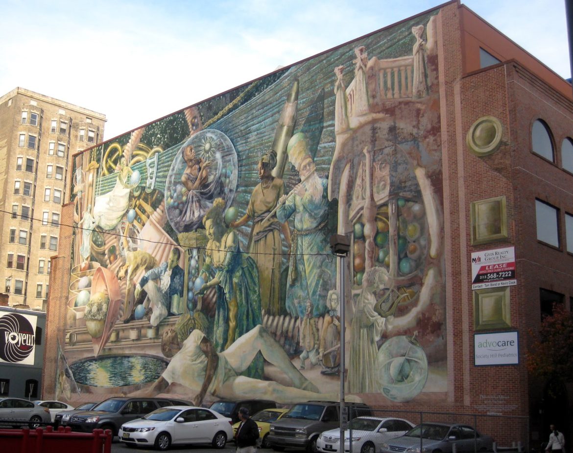 PHILADELPHIA MUSES fresques philadelphie